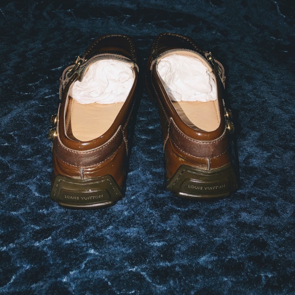 🔥🔥LOUIS VUITTON🔥🔥PATENT LEATHER LOAFERS🔥🔥 - Picture 10 of 14